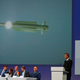 Wilbert Paulissen of the Joint Investigation Team speaks on the preliminary results of the investigation into the shooting-down of MH17. (AP Photo/Peter Dejong)